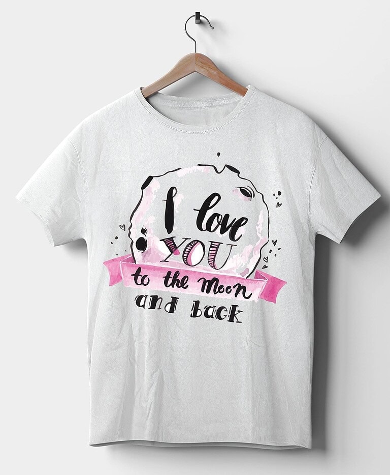 Camiseta Valentine Moon – Imagen de producto