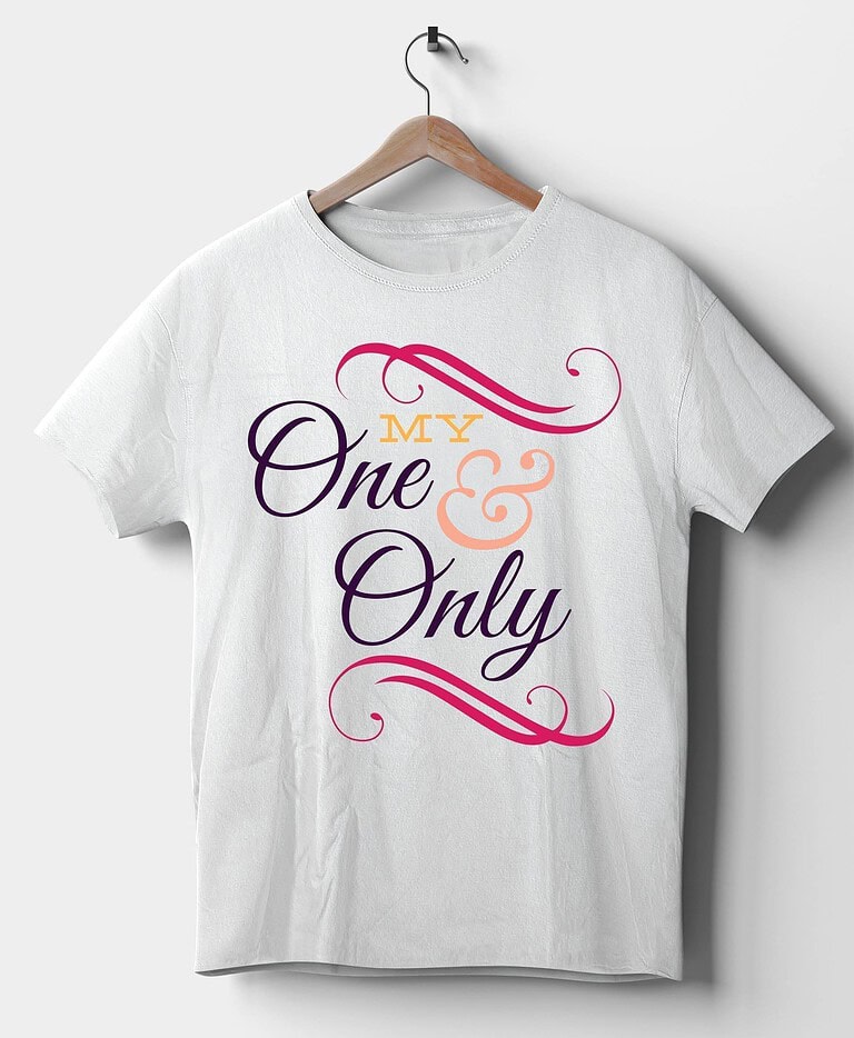 Camiseta My One and Only – Imagen de producto