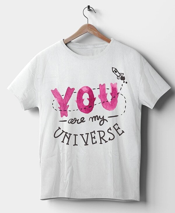 Camiseta You are my Universe