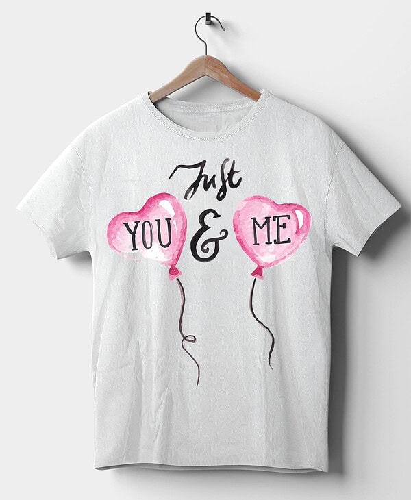 Camiseta Just You and Me 3.0