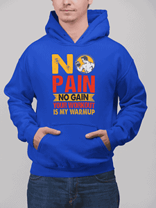 Sudadera No pain No gain (1) – Imagen de producto