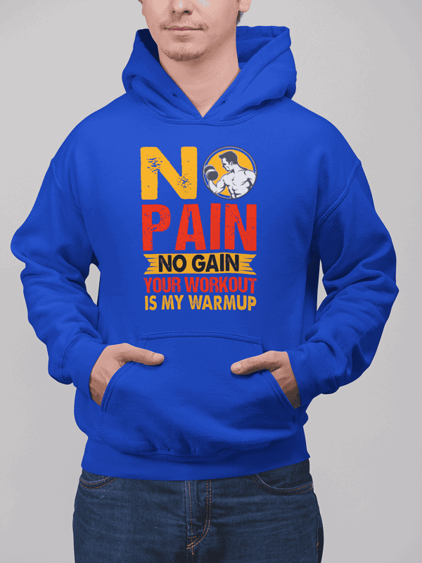 Sudadera No pain No gain (1) - Imagen 2