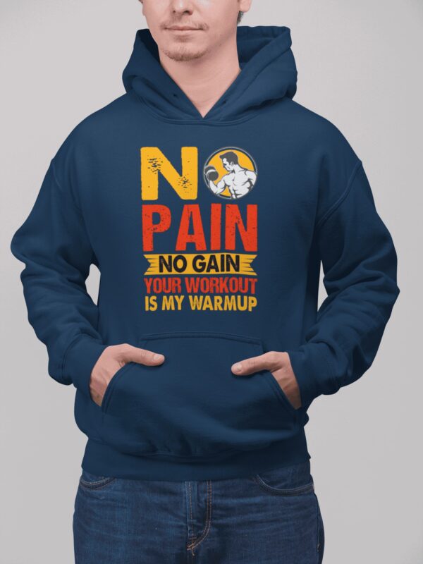 Sudadera No pain No gain (1) - Imagen 3