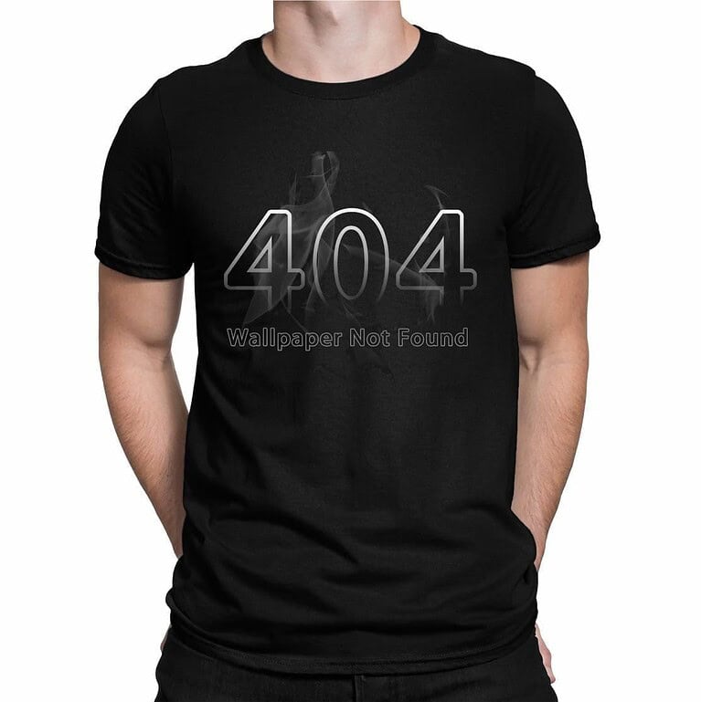 Camiseta 404 Not Found – Imagen de producto