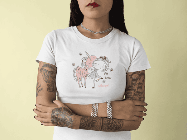 Camiseta Lovely Unicorn