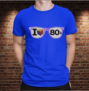 Camiseta Gafas 80´s – Imagen de producto