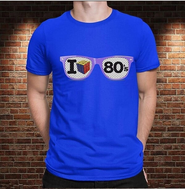 Camiseta Gafas 80´s - Imagen 3