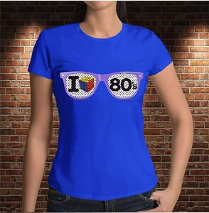 Camiseta Gafas 80´s – Imagen de producto