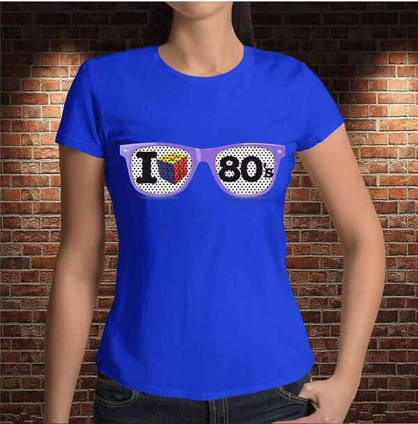 Camiseta Gafas 80´s - Imagen 5