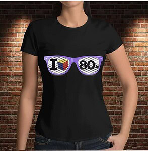 Camiseta Gafas 80´s – Imagen de producto