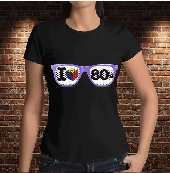 Camiseta Gafas 80´s - Imagen 8