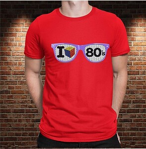 Camiseta Gafas 80´s – Imagen de producto
