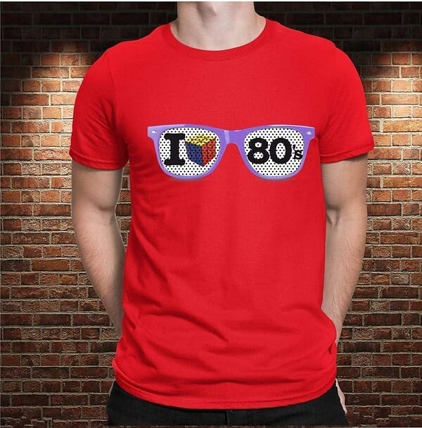Camiseta Gafas 80´s - Imagen 2
