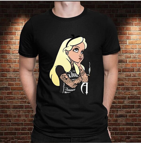 Camiseta Alicia Gótica - Imagen 9