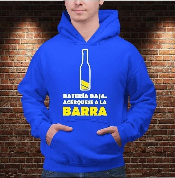Sudadera Batería baja