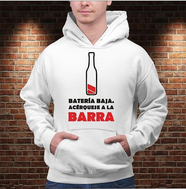 Sudadera Batería baja - Imagen 2