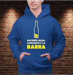 Sudadera Batería baja – Imagen de producto