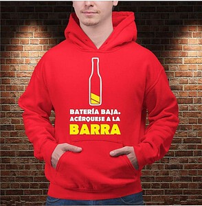 Sudadera Batería baja – Imagen de producto