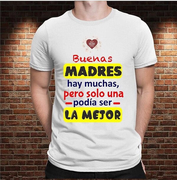 Camiseta La Mejor Mamá - Imagen 4