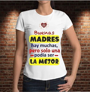 Camiseta La Mejor Mamá – Imagen de producto