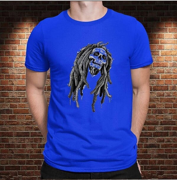 Camiseta Calavera Reggae - Imagen 3