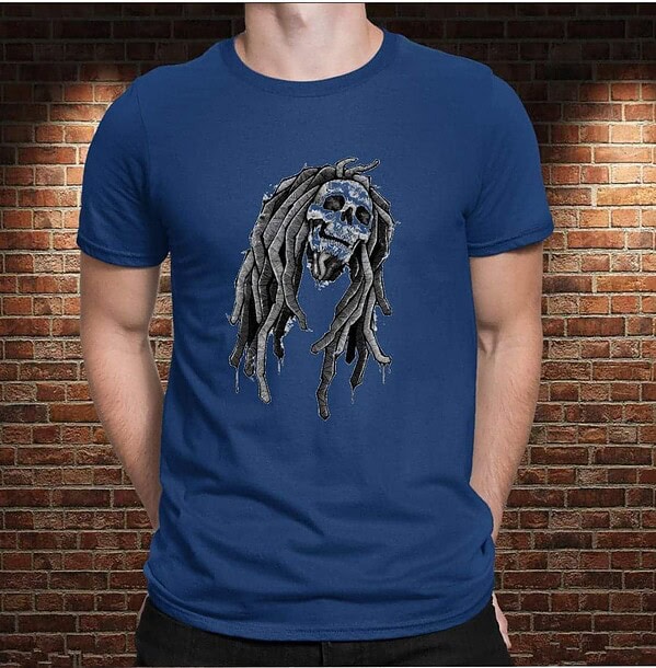 Camiseta Calavera Reggae - Imagen 8
