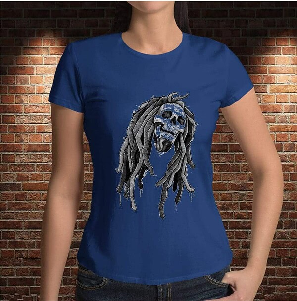 Camiseta Calavera Reggae - Imagen 6