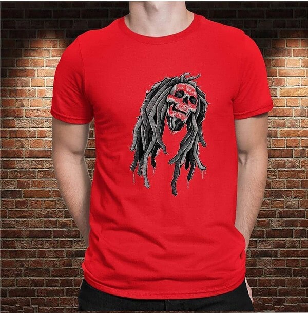 Camiseta Calavera Reggae - Imagen 2