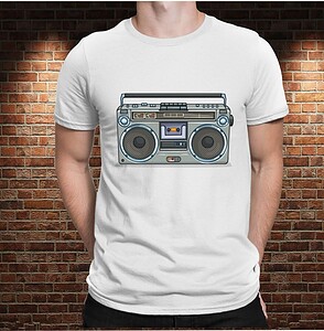 Camiseta Radio Cassette – Imagen de producto