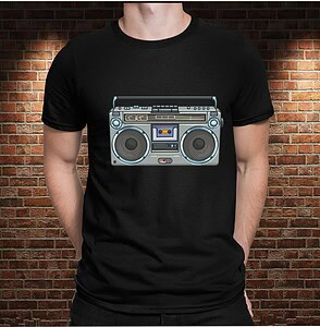 Camiseta Radio Cassette – Imagen de producto