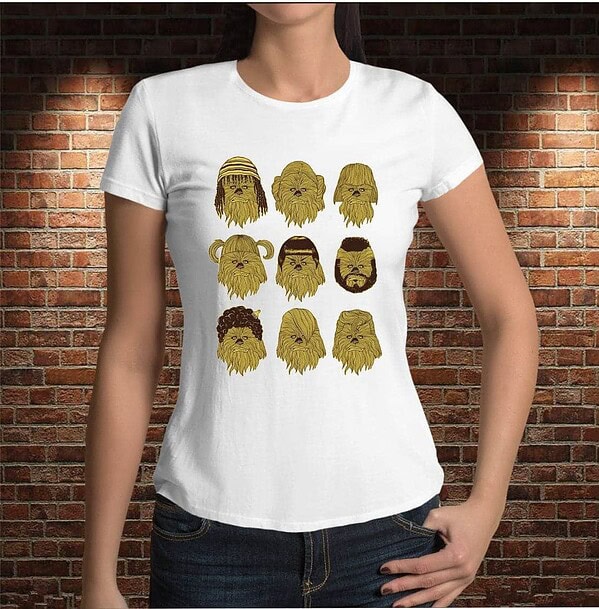 Camiseta Faces S. Wars - Imagen 2