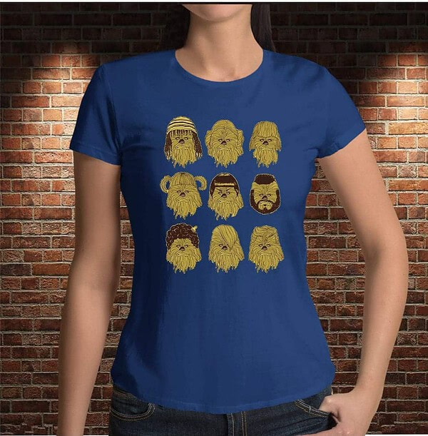 Camiseta Faces S. Wars - Imagen 3