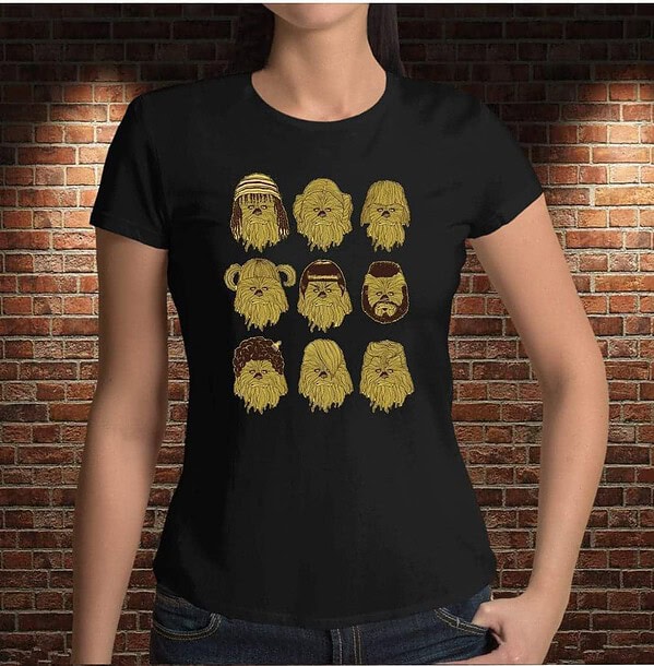 Camiseta Faces S. Wars - Imagen 4