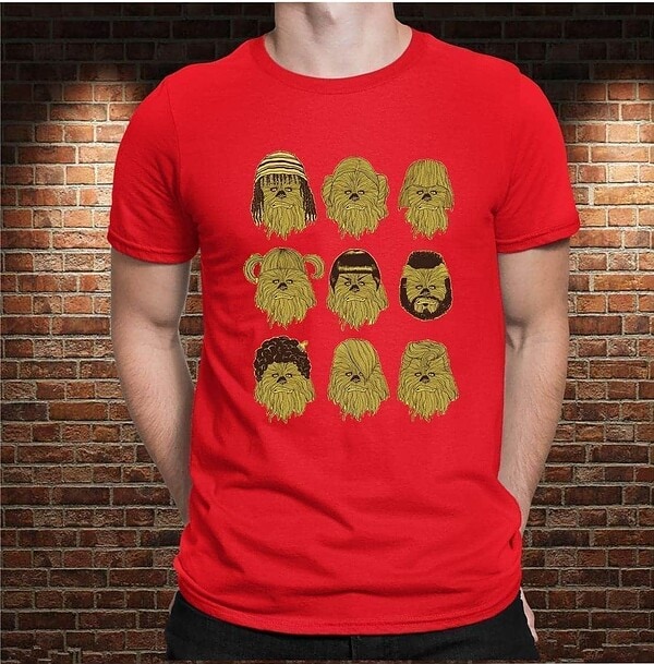 Camiseta Faces S. Wars - Imagen 6