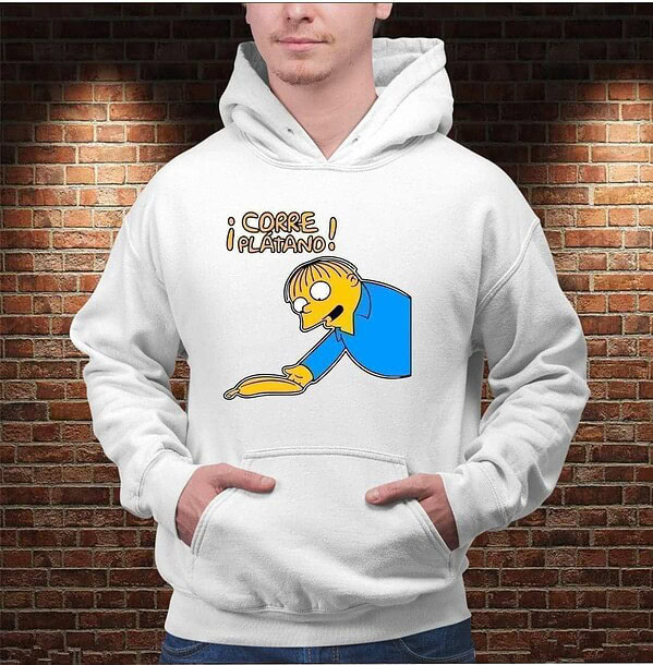 Sudadera Corre plátano
