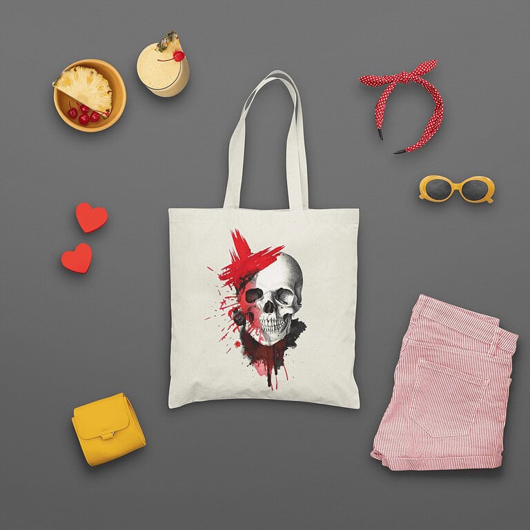Bolsa calavera – Imagen de producto