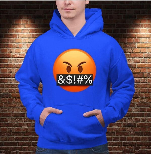 Sudadera Emoji Cabreado - Imagen 5