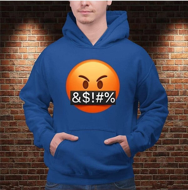 Sudadera Emoji Cabreado - Imagen 2