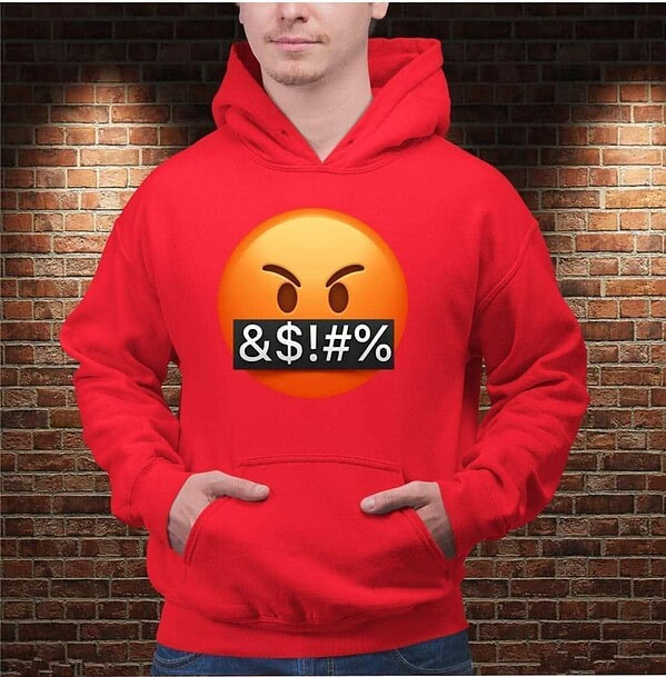 Sudadera Emoji Cabreado - Imagen 4