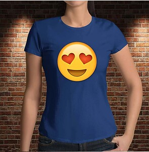 Camiseta Emoji Enamorado – Imagen de producto