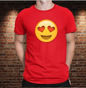 Camiseta Emoji Enamorado – Imagen de producto