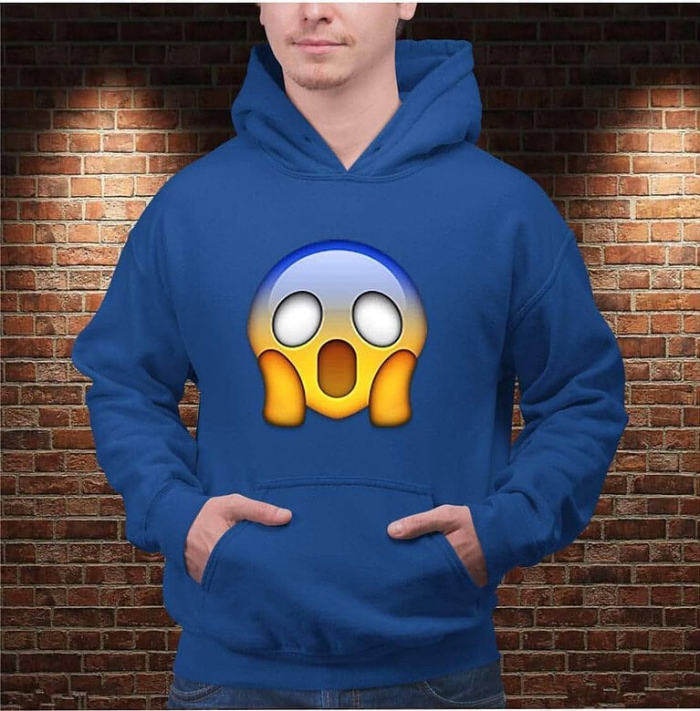 Sudadera Emoji En Pánico – Imagen de producto