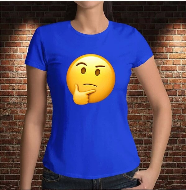 Camiseta Emoji Pensativo - Imagen 8