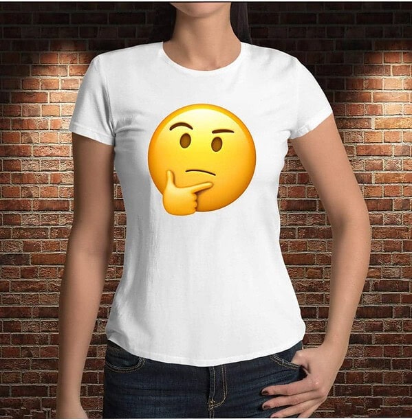 Camiseta Emoji Pensativo - Imagen 9