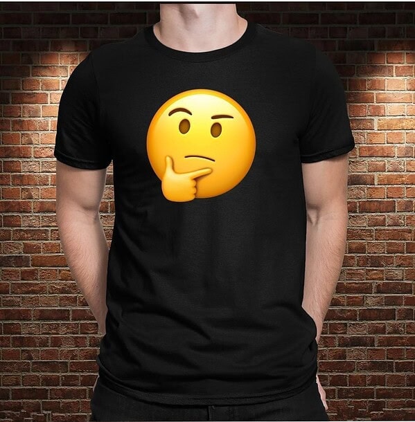Camiseta Emoji Pensativo - Imagen 5