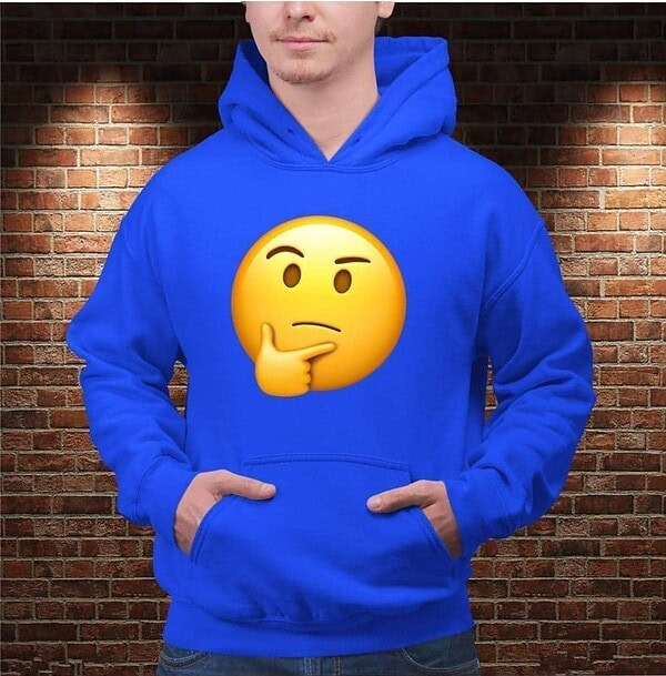 Sudadera Emoji Pensativo - Imagen 2