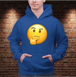 Sudadera Emoji Pensativo – Imagen de producto