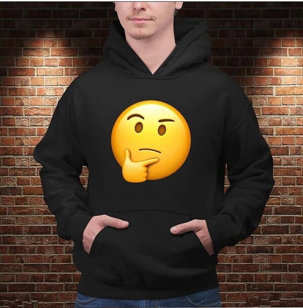 Sudadera Emoji Pensativo - Imagen 5
