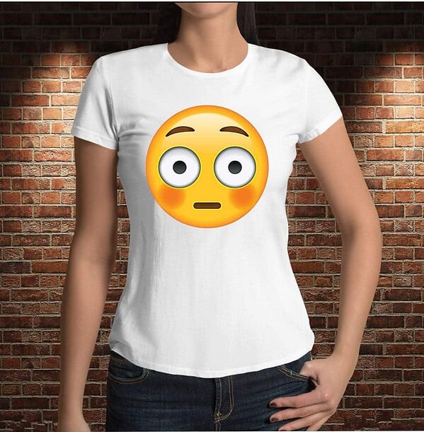 Camiseta Emoji Sorprendido - Imagen 6