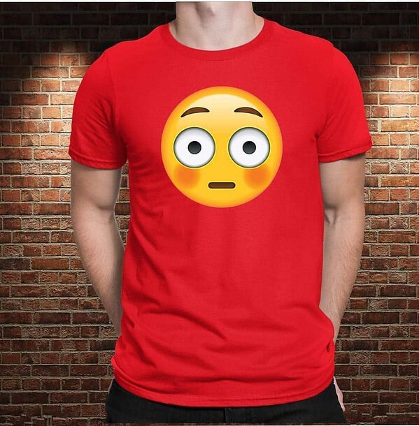 Camiseta Emoji Sorprendido - Imagen 2